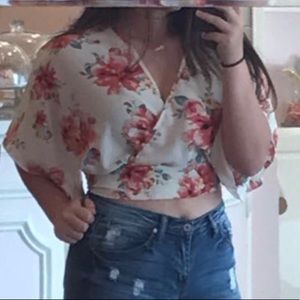 Cute Kimono-Style Shirt